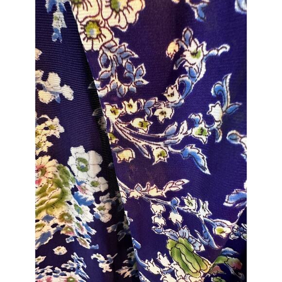 Vintage Classic lady floral dress & jacket size 18.5 Vibrant Midi length - Picture 10 of 10